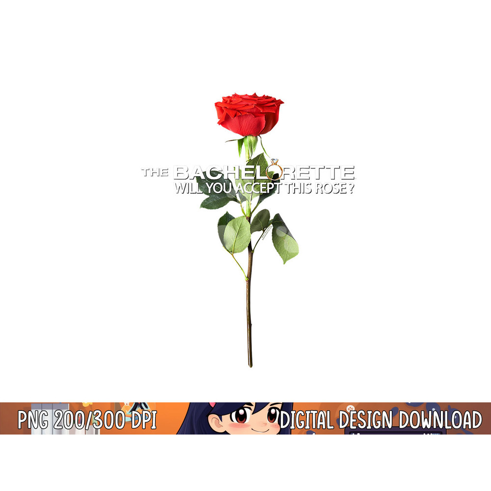 The Bachelorette Rose T Shirt png, sublimation .jpg