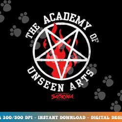 the chilling adventures of sabrina academy of unseen arts  png, sublimation