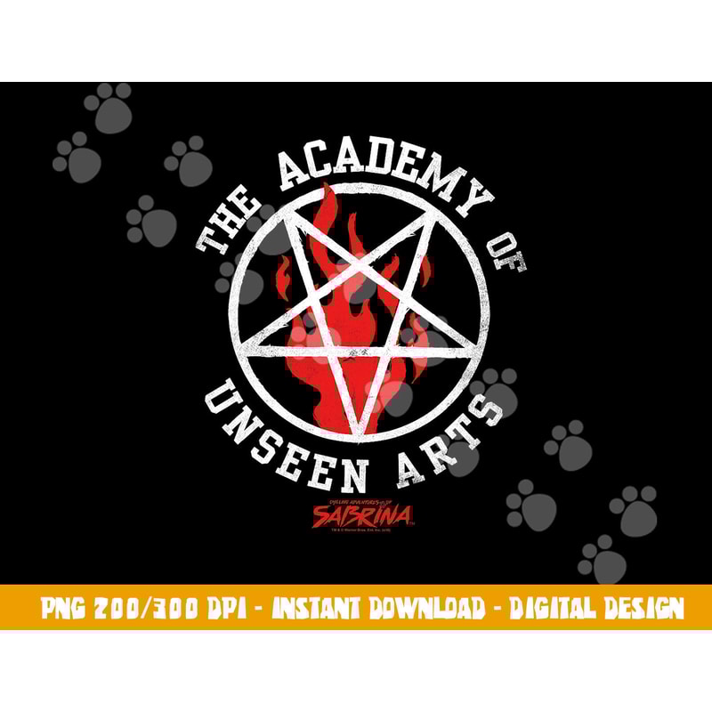 The Chilling Adventures of Sabrina Academy of Unseen Arts png, sublimation .jpg