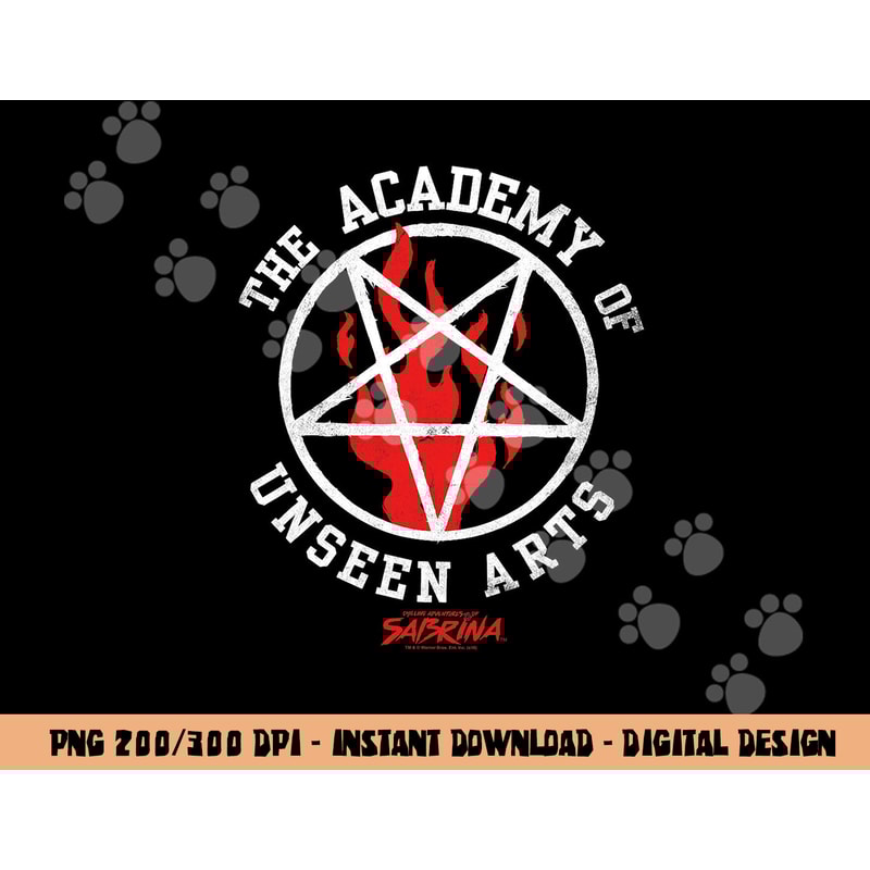 The Chilling Adventures of Sabrina Academy of Unseen Arts png, sublimation .jpg