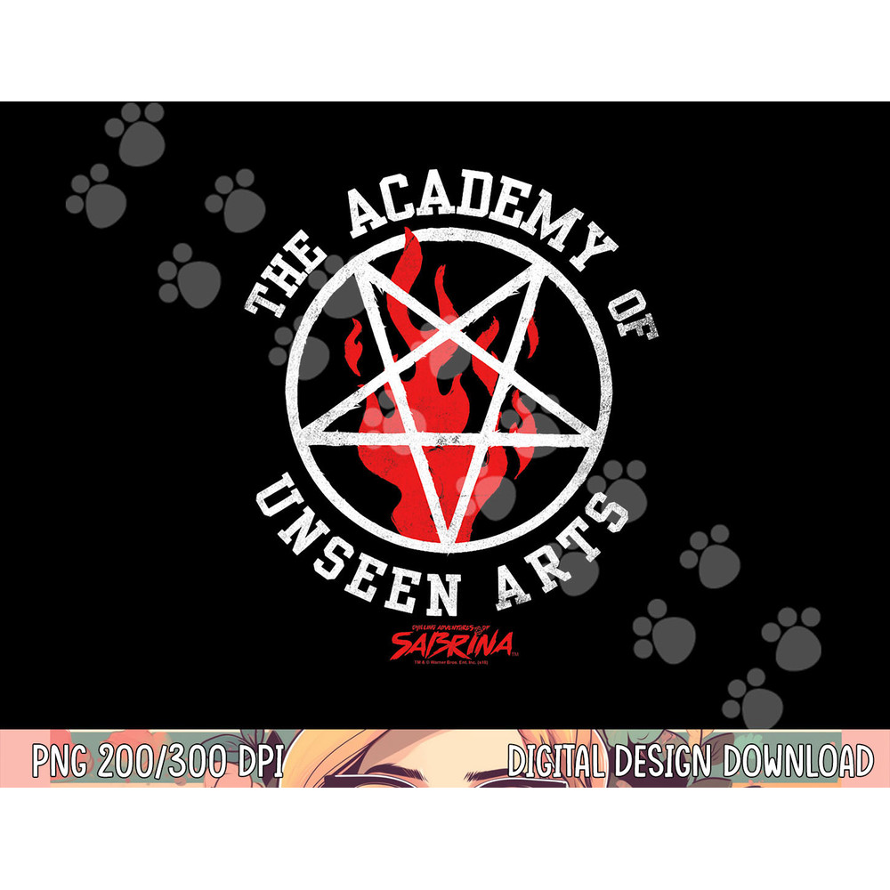 The Chilling Adventures of Sabrina Academy of Unseen Arts png, sublimation .jpg