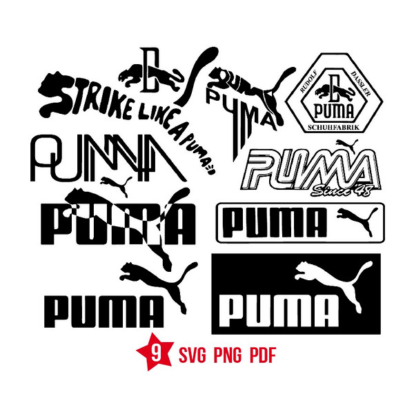 puma logo svg, fashion brand svg, luxury brand svg, png - Inspire Uplift