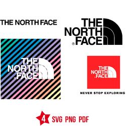 the north face svg, fashion brand svg, luxury brand svg, png