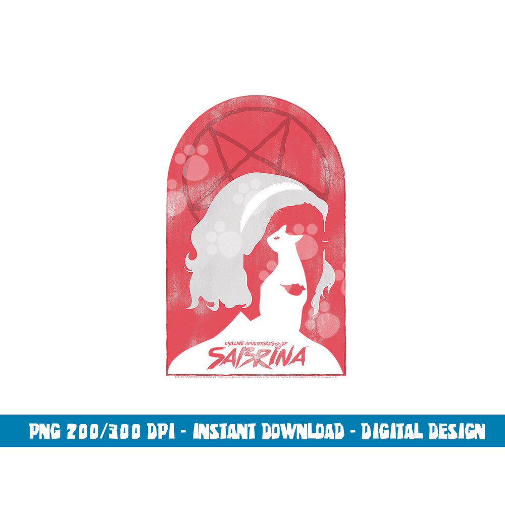 The Chilling Adventures of Sabrina and Salem png, sublimation .jpg