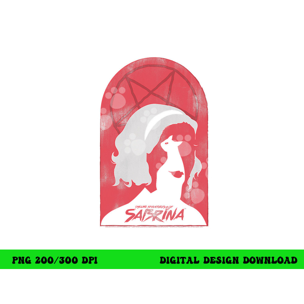 The Chilling Adventures of Sabrina and Salem  png, sublimation .jpg
