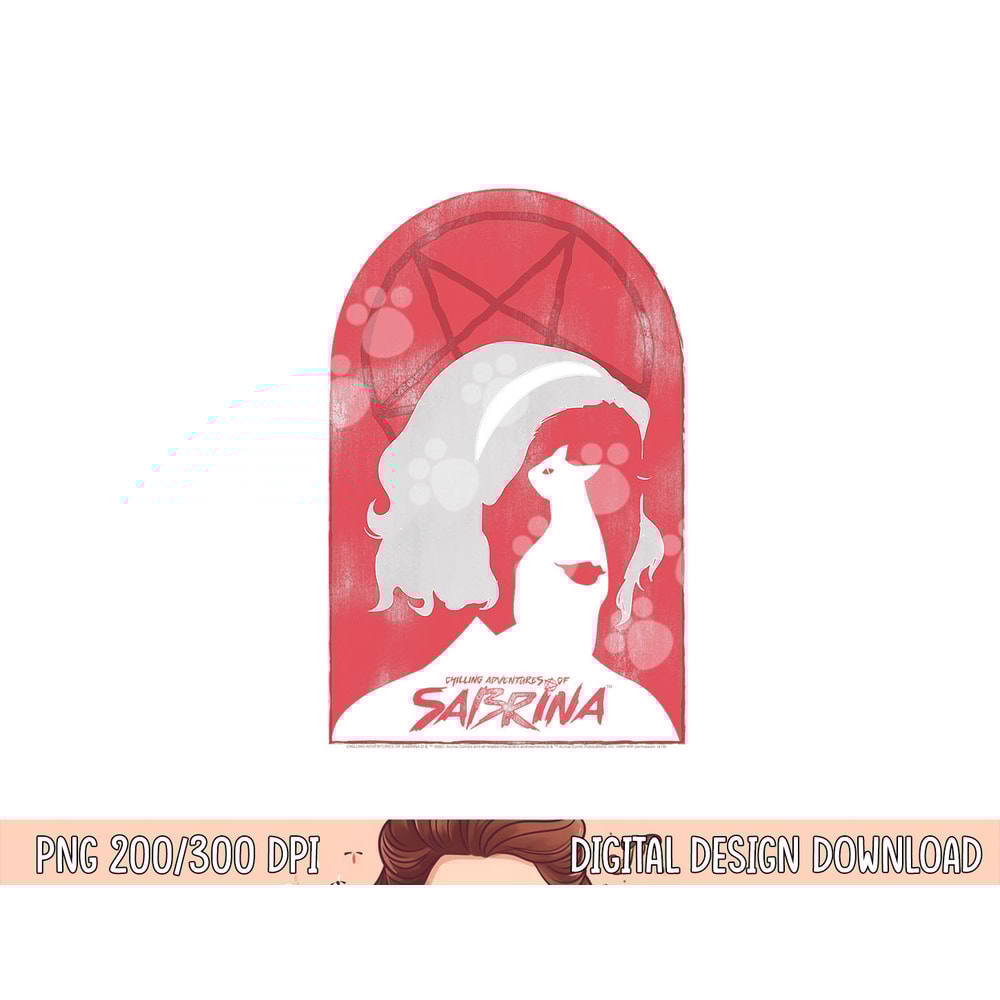 The Chilling Adventures of Sabrina and Salem png, sublimation .jpg