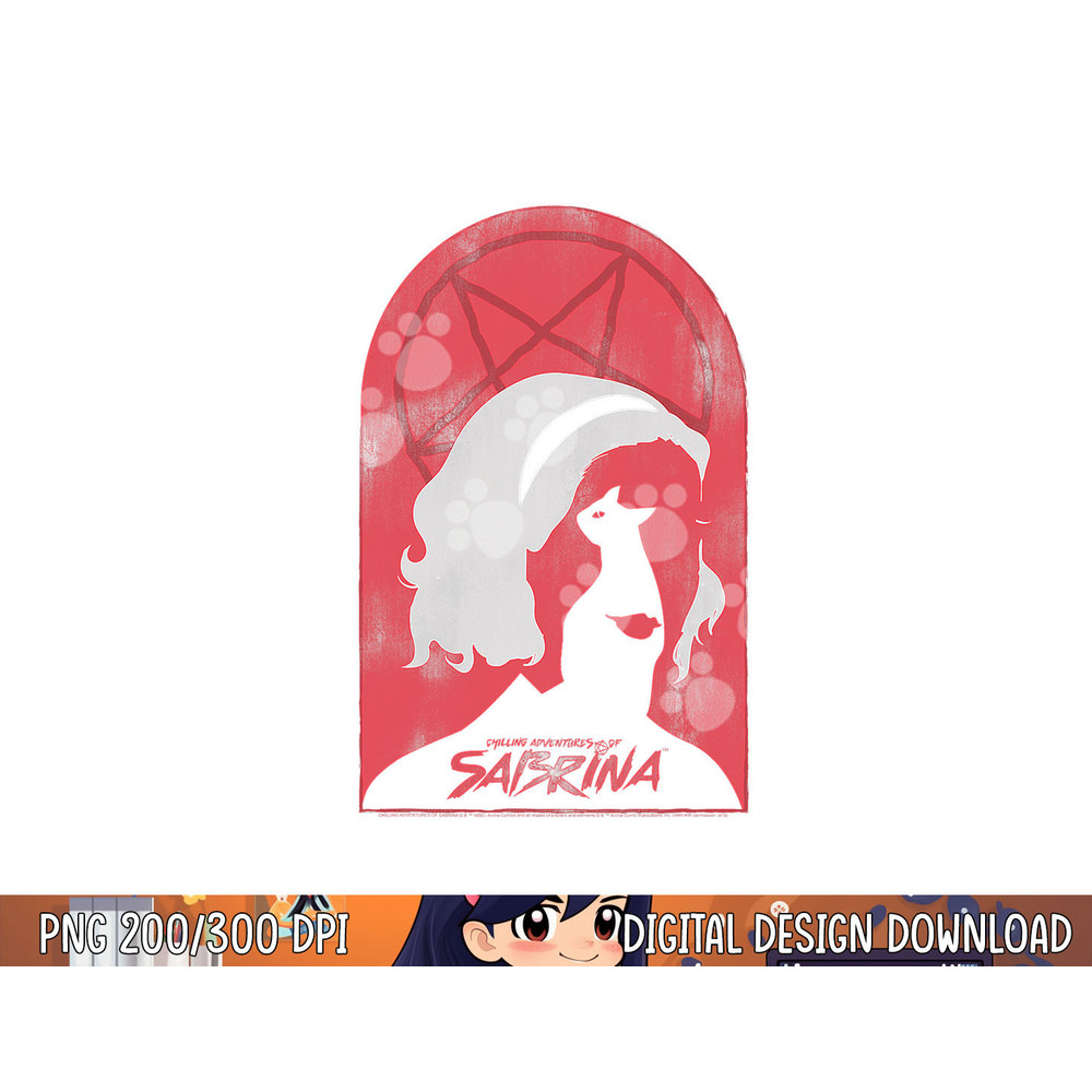The Chilling Adventures of Sabrina and Salem png, sublimation .jpg