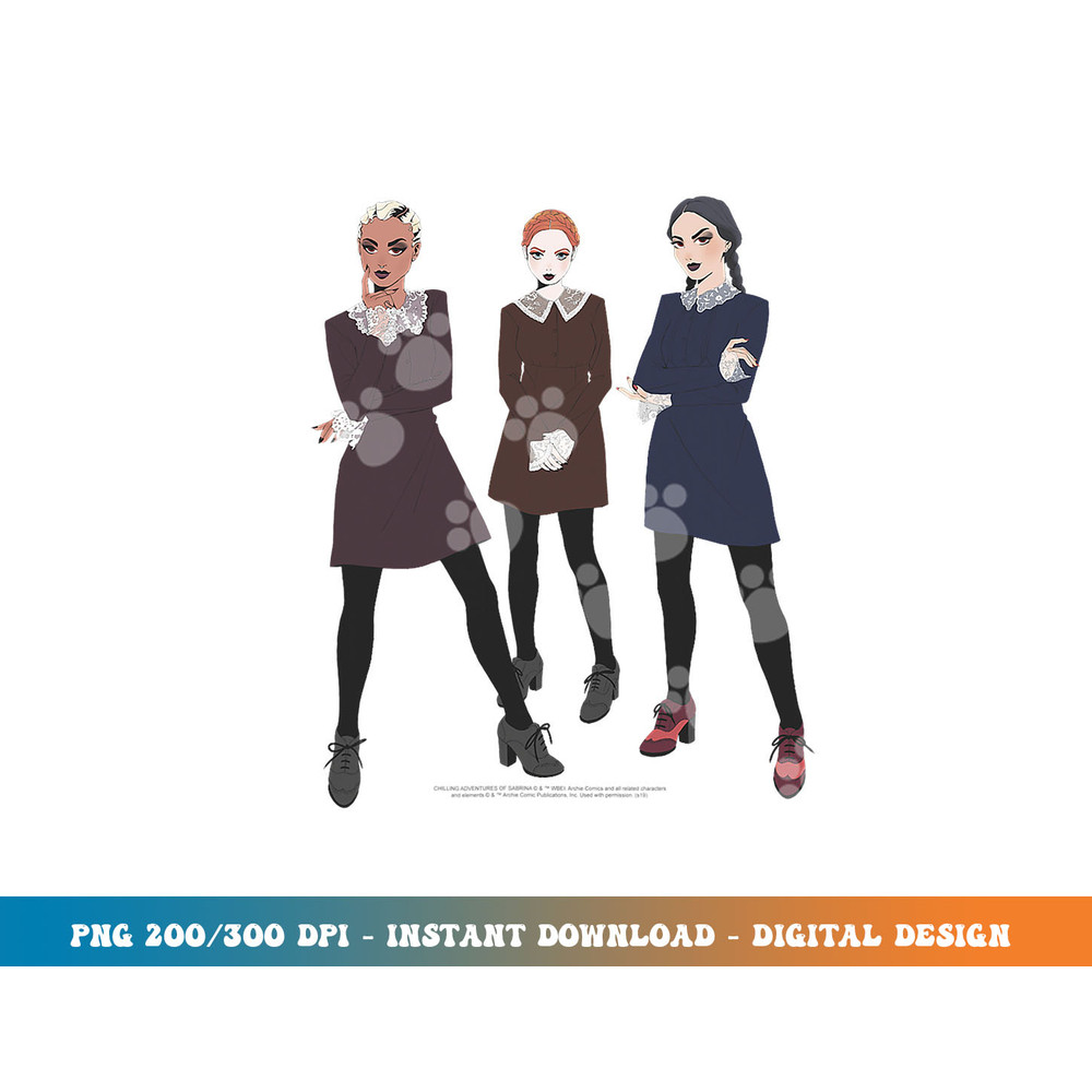 The Chilling Adventures of Sabrina Weird png, sublimation.jpg