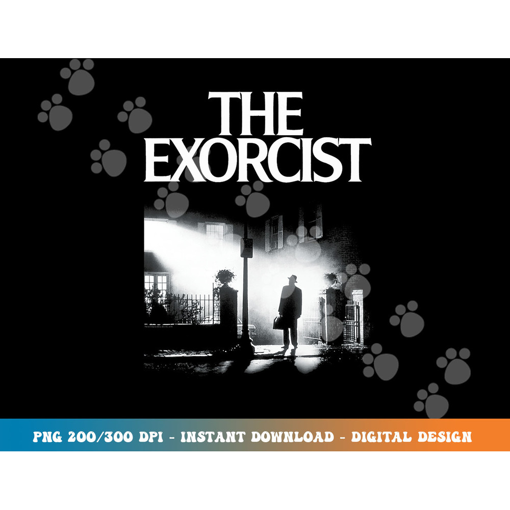 The Exorcist Poster  png, sublimation.jpg