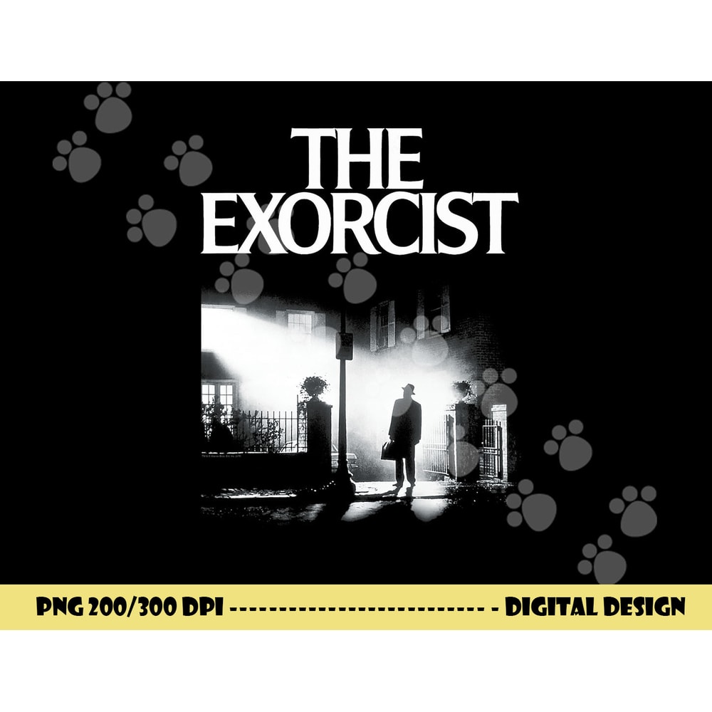 The Exorcist Poster png, sublimation .jpg