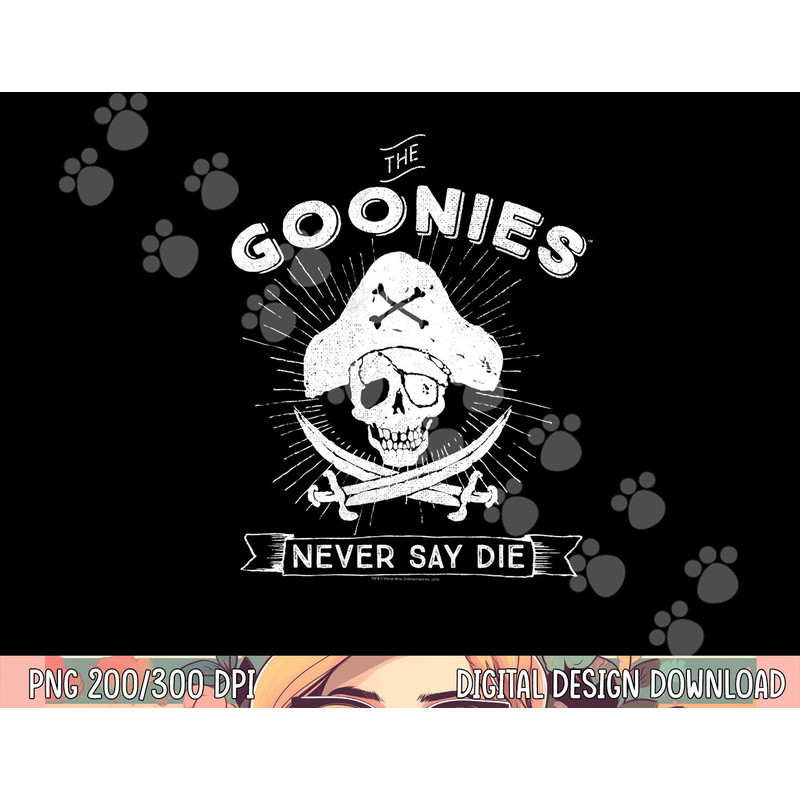 The Goonies Never Say Die png, sublimation .jpg