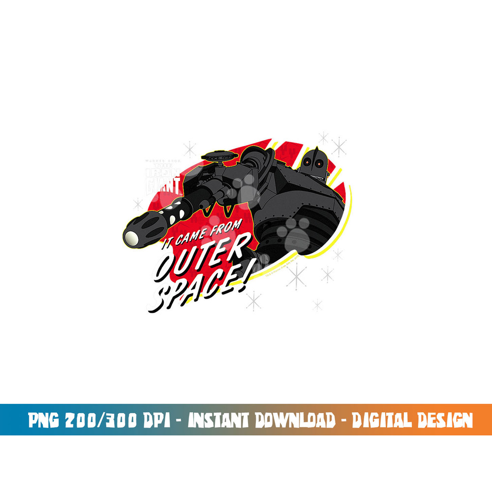 The Iron Giant Outer Space  png, sublimation .jpg