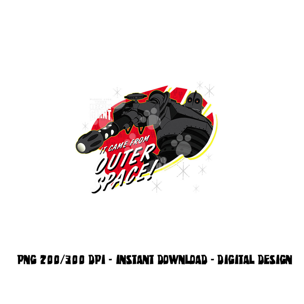 The Iron Giant Outer Space png, sublimation .jpg