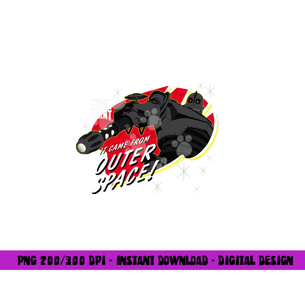 The Iron Giant Outer Space  png, sublimation .jpg