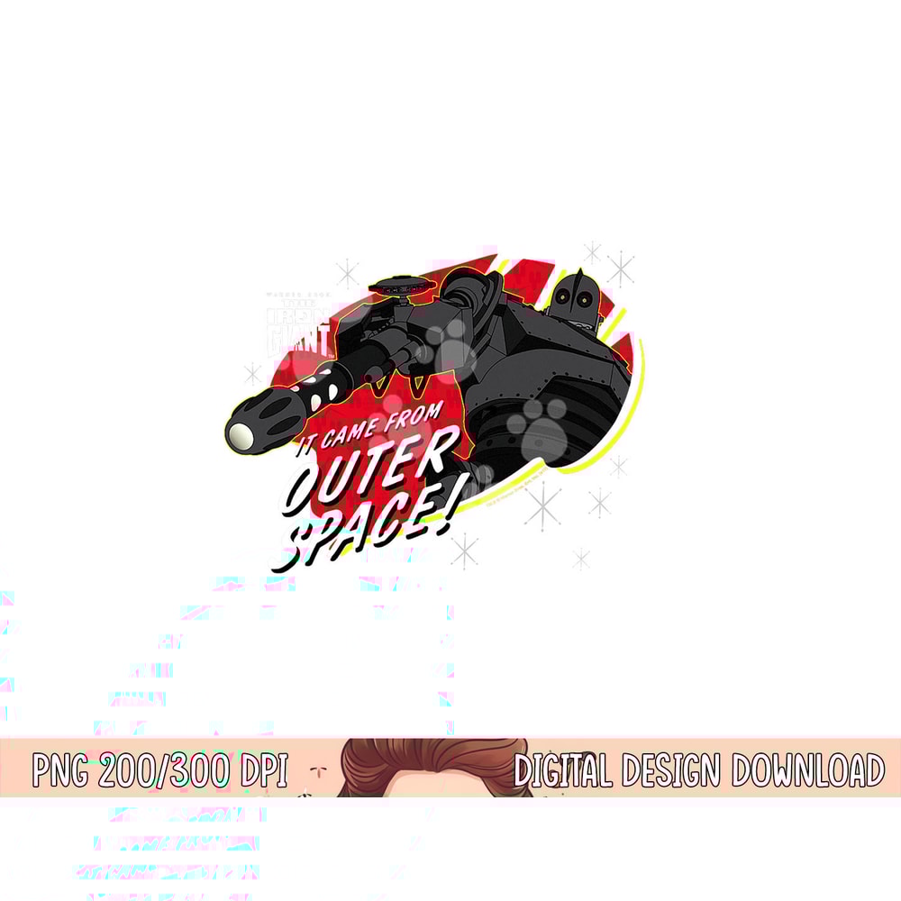 The Iron Giant Outer Space png, sublimation .jpg