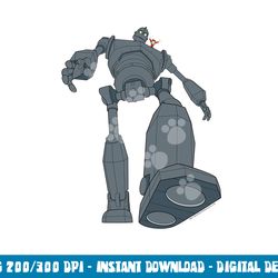 the iron giant standing tall  png, sublimation
