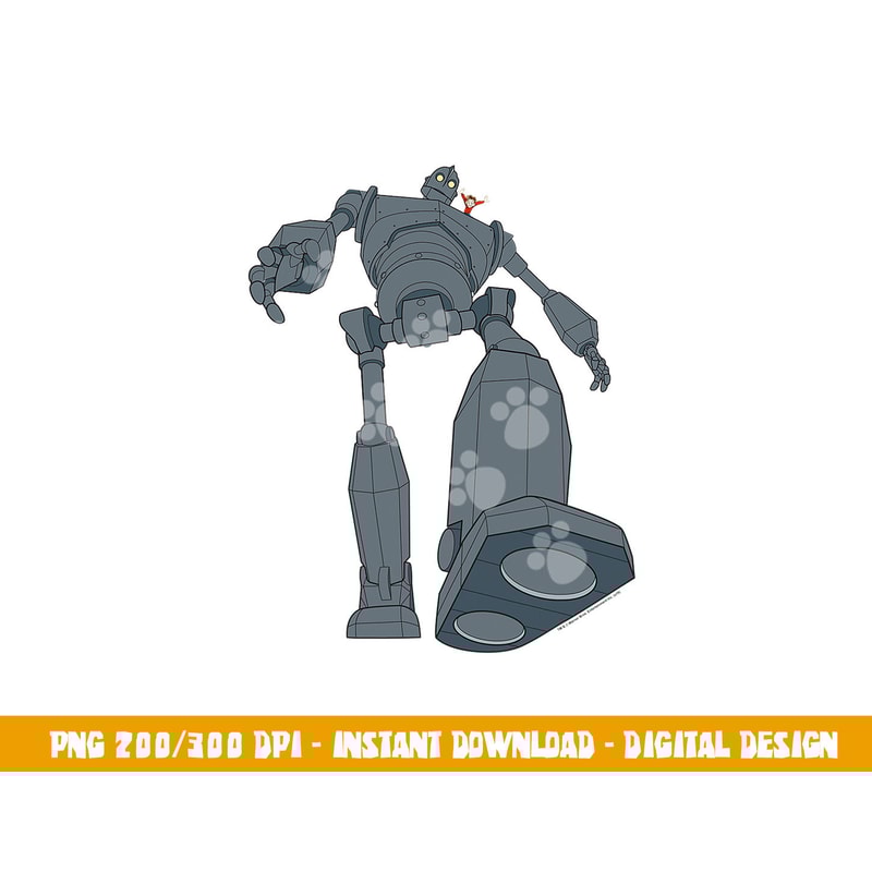 The Iron Giant Standing Tall png, sublimation .jpg