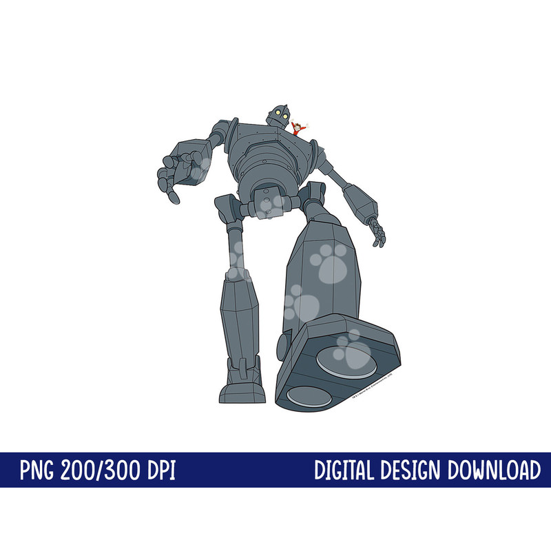 The Iron Giant Standing Tall png, sublimation .jpg