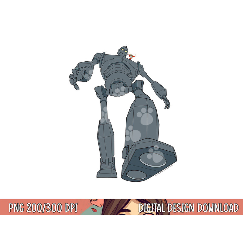 The Iron Giant Standing Tall png, sublimation .jpg