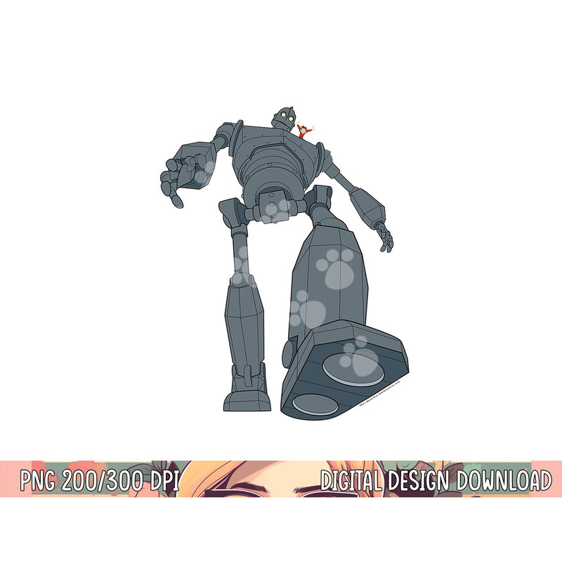 The Iron Giant Standing Tall png, sublimation .jpg