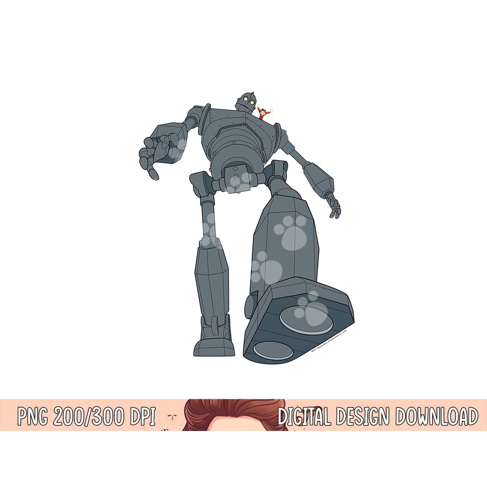 The Iron Giant Standing Tall png, sublimation .jpg