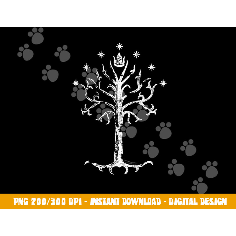 The Lord of the Rings Tree of Gondor png, sublimation .jpg