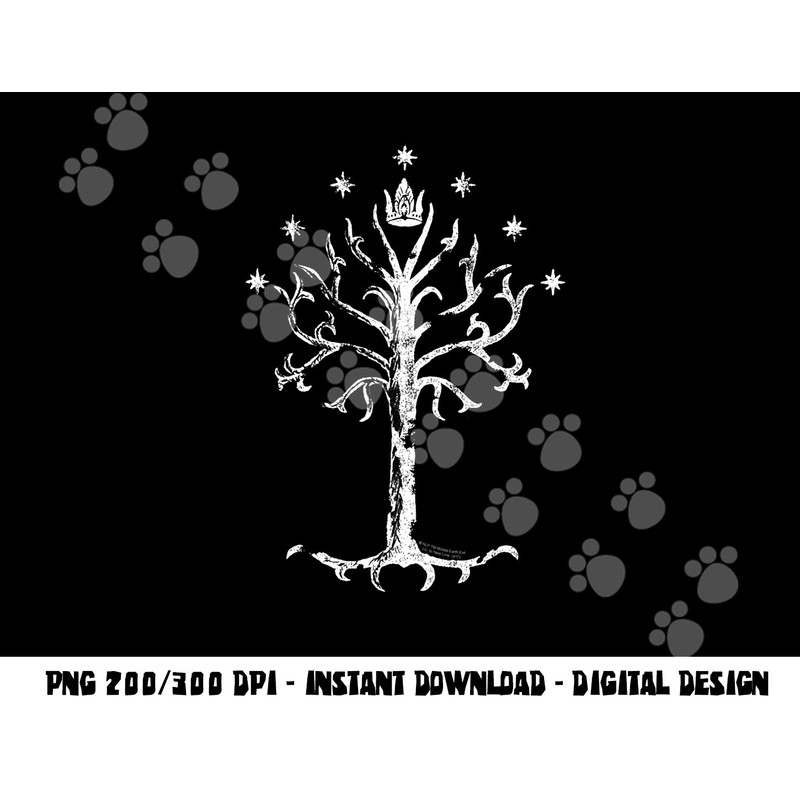 The Lord of the Rings Tree of Gondor png, sublimation .jpg