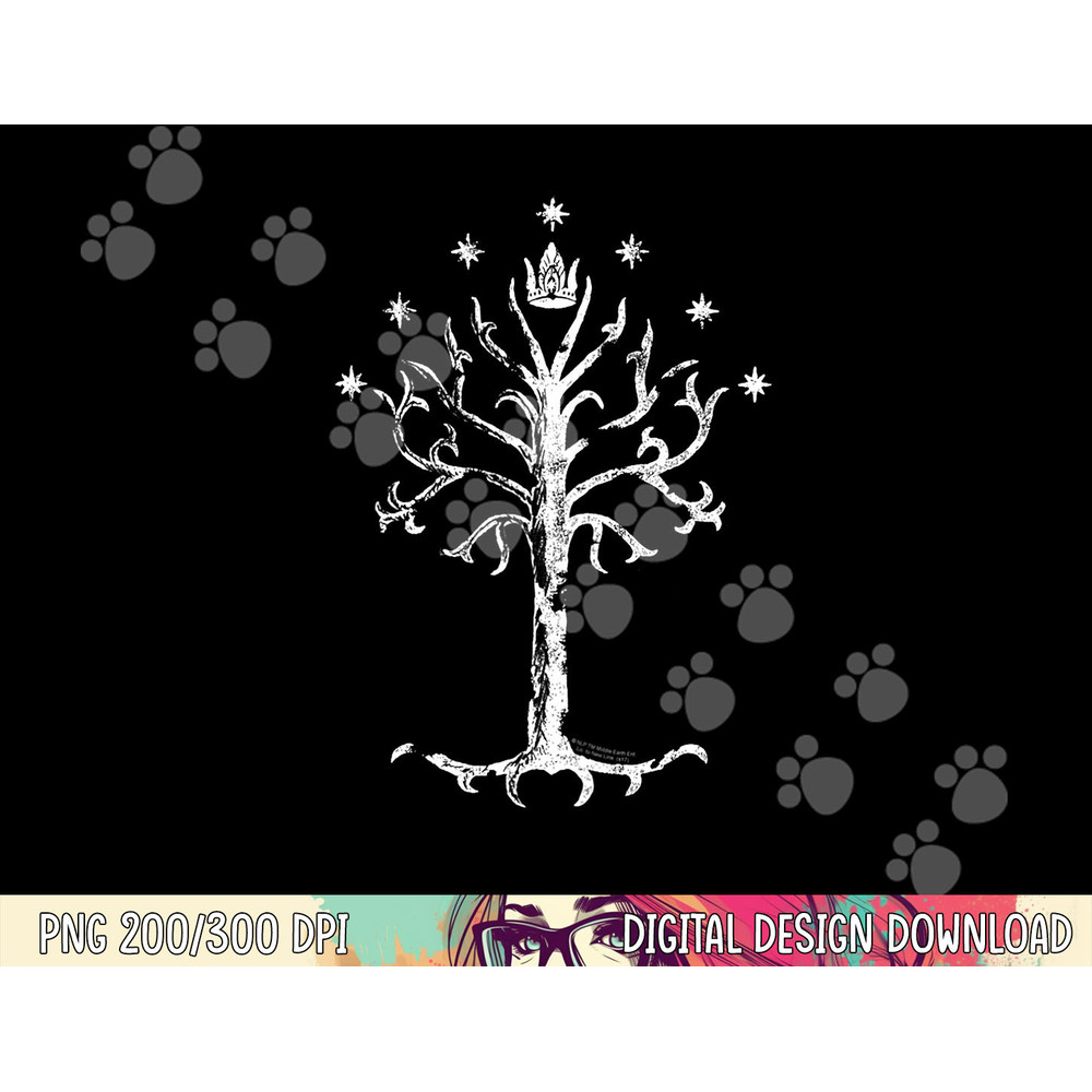 The Lord of the Rings Tree of Gondor png, sublimation .jpg