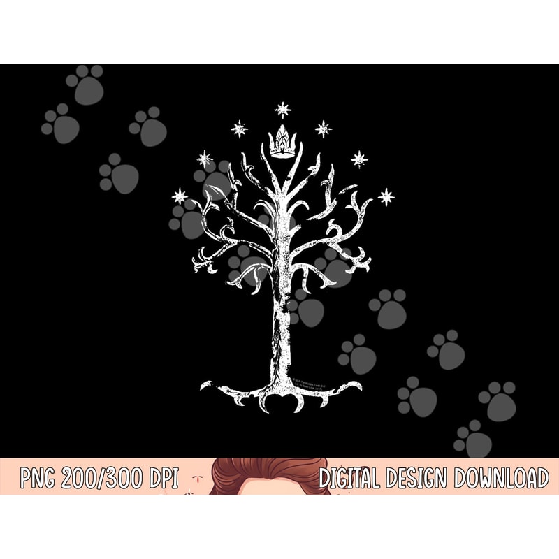 The Lord of the Rings Tree of Gondor png, sublimation .jpg