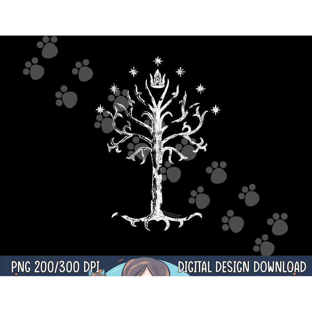 The Lord of the Rings Tree of Gondor png, sublimation .jpg