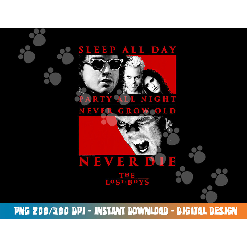 The Lost Boys Never Die  png, sublimation .jpg