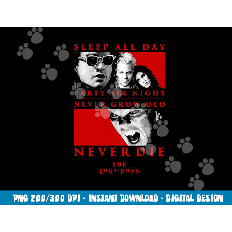 The Lost Boys Never Die png, sublimation .jpg