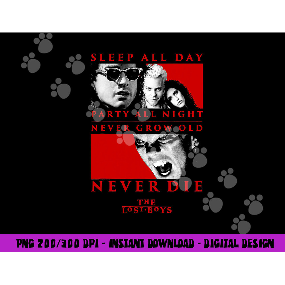 The Lost Boys Never Die  png, sublimation .jpg