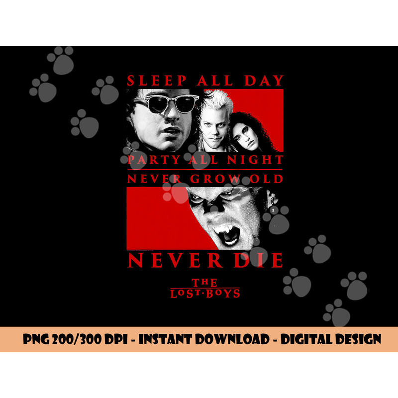 The Lost Boys Never Die  png, sublimation .jpg