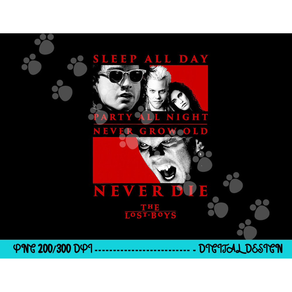 The Lost Boys Never Die png, sublimation .jpg