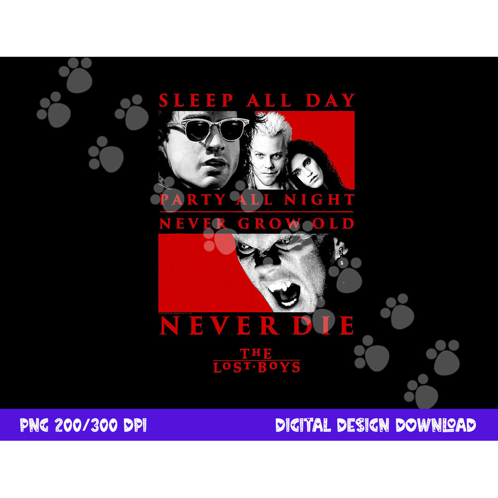 The Lost Boys Never Die png, sublimation .jpg