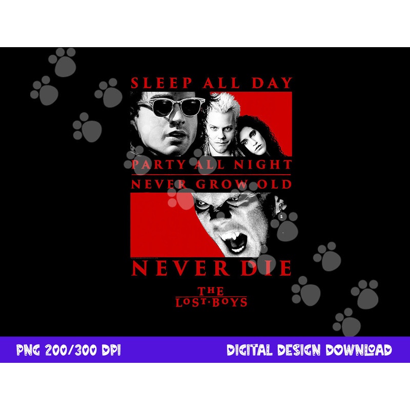 The Lost Boys Never Die png, sublimation .jpg