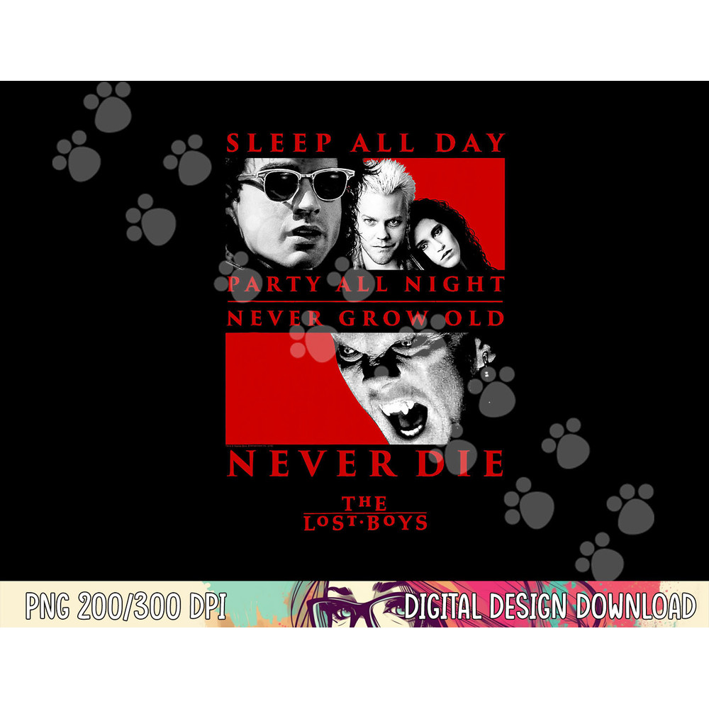 The Lost Boys Never Die png, sublimation .jpg