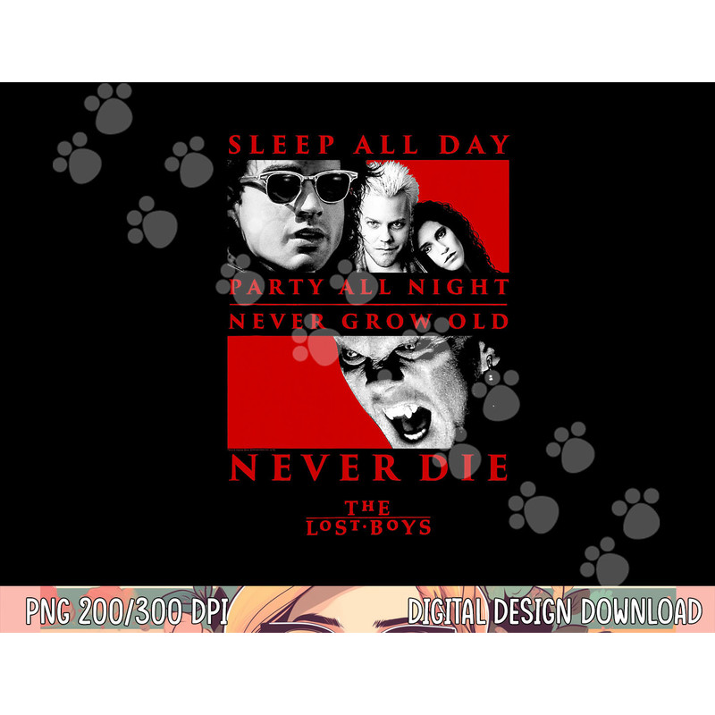 The Lost Boys Never Die png, sublimation .jpg