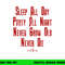 The Lost Boys Sleep All Day Quote  png, sublimation .jpg