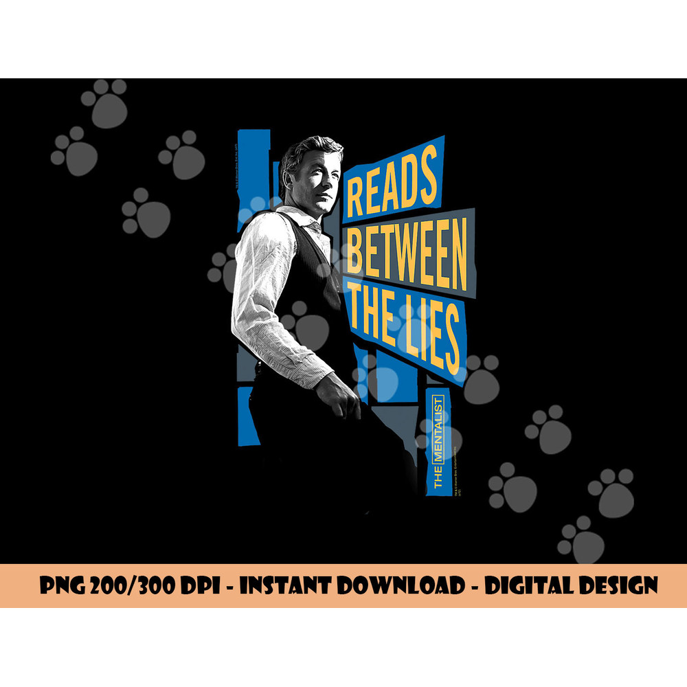 The Mentalist Between the Lies  png, sublimation .jpg