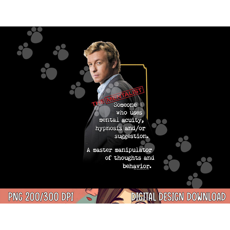 The Mentalist Definition Longsleeve T Shirt Long Sleeve png, sublimation .jpg