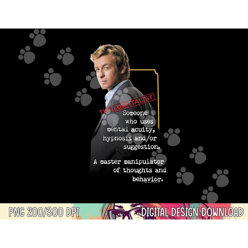 The Mentalist Definition Longsleeve T Shirt Long Sleeve png, sublimation .jpg
