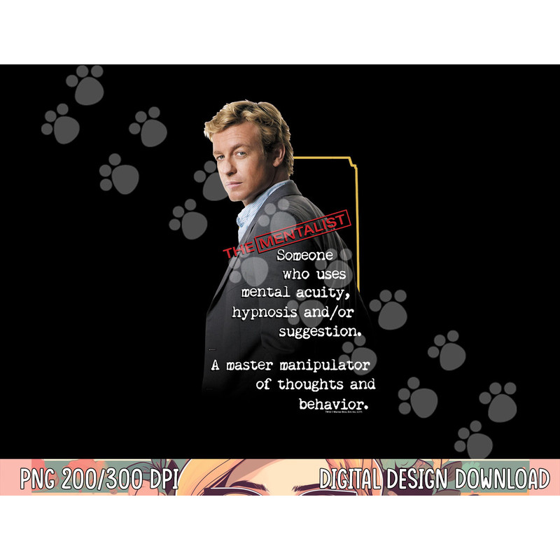 The Mentalist Definition Longsleeve T Shirt Long Sleeve png, sublimation .jpg