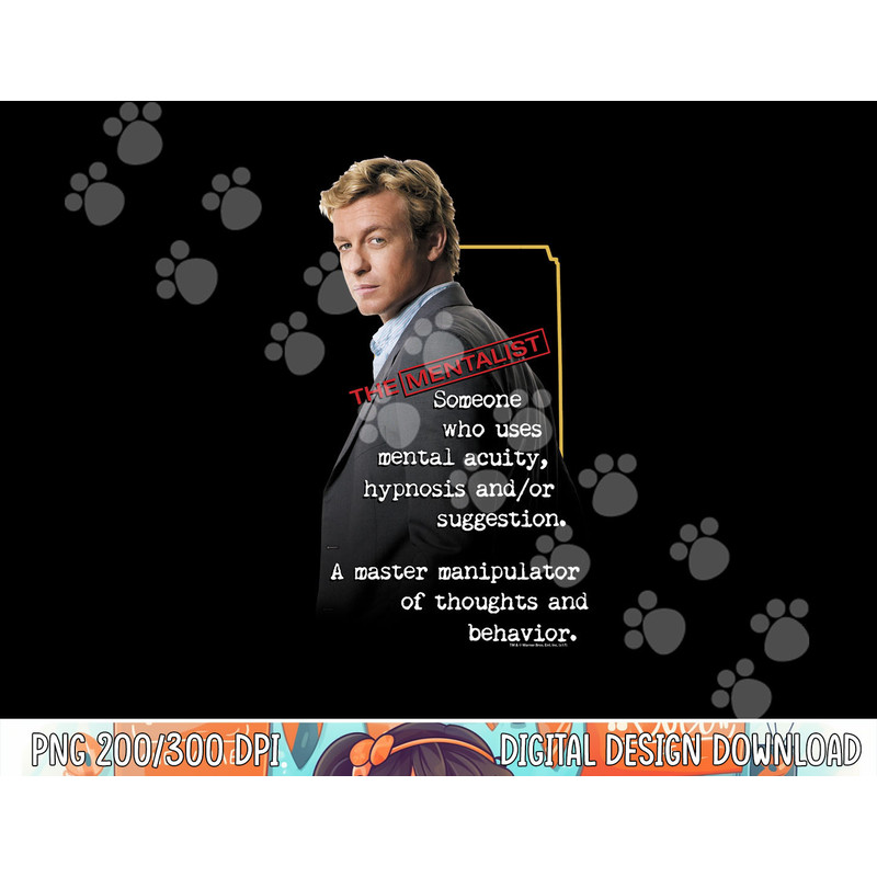 The Mentalist Definition Longsleeve T Shirt Long Sleeve png, sublimation .jpg