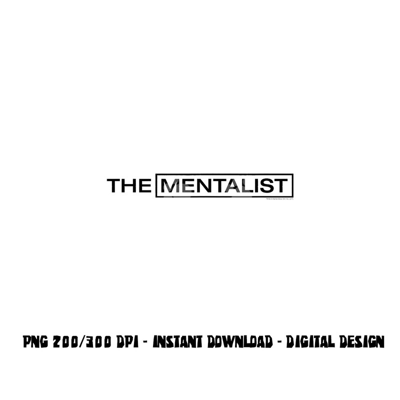 The Mentalist Logo png, sublimation .jpg