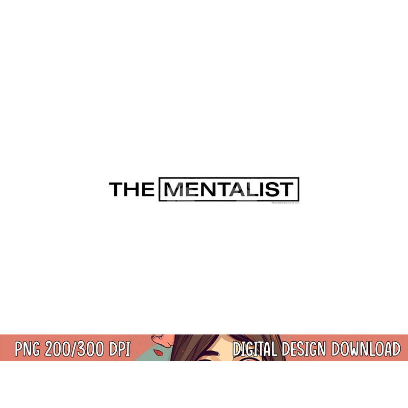 The Mentalist Logo png, sublimation .jpg
