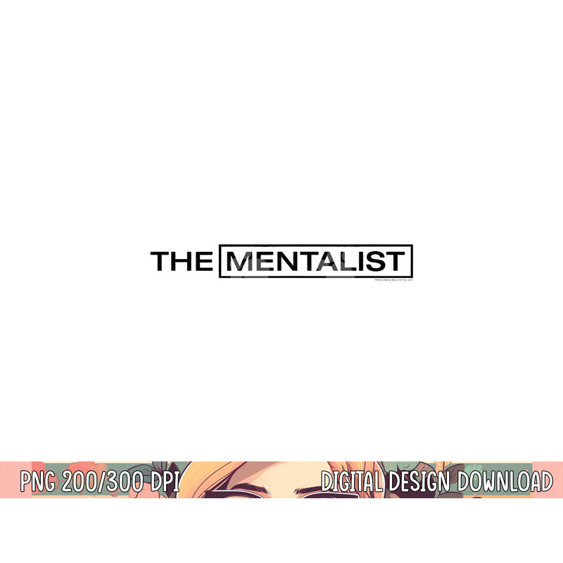 The Mentalist Logo png, sublimation .jpg