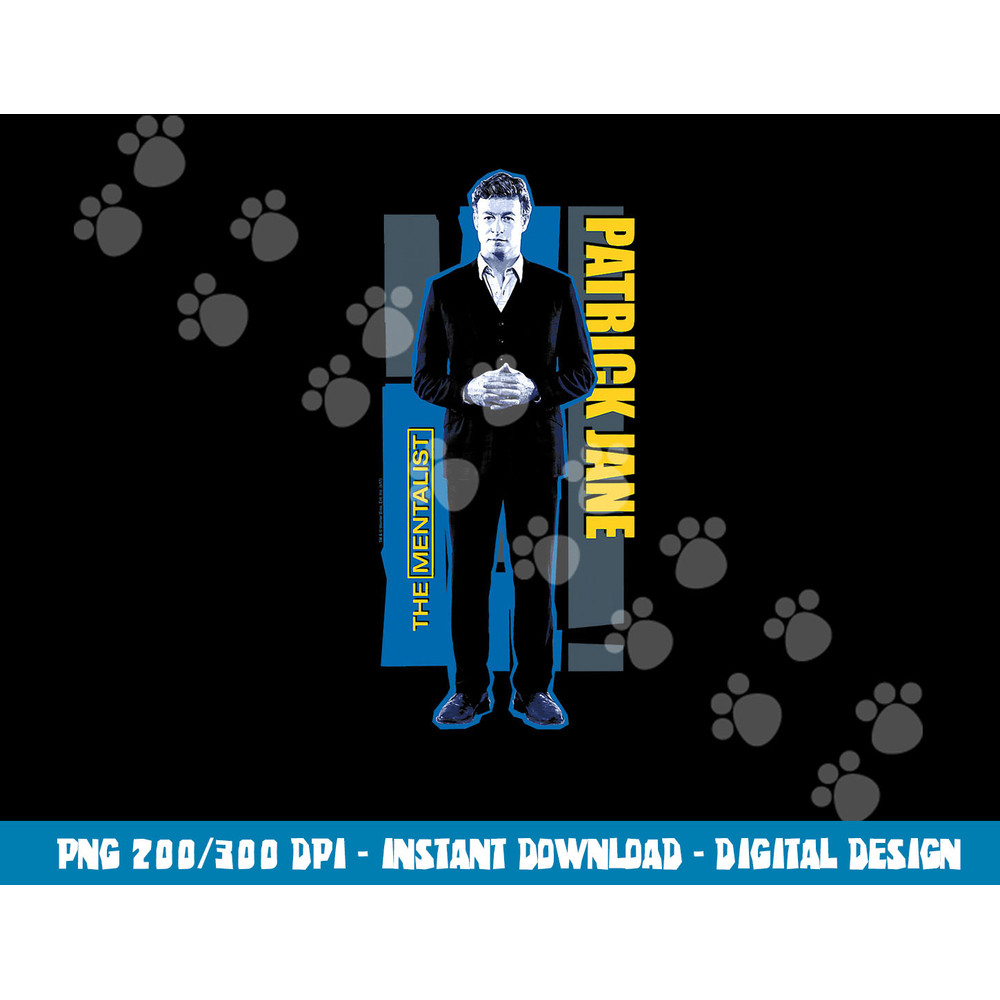 The Mentalist Patrick Jane  png, sublimation .jpg