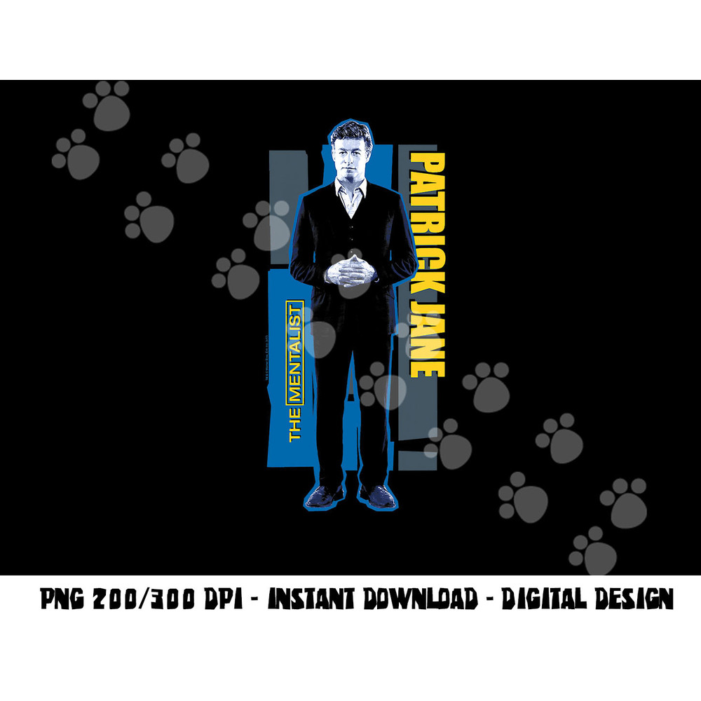 The Mentalist Patrick Jane png, sublimation .jpg